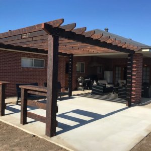 Residential Pergola Installation